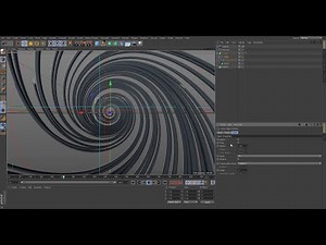 CINEMA 4D TUTORIAL Sweep on Emitter