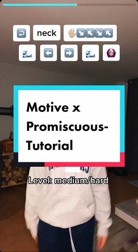 Motive x Promiscuous- Tutorial (dc@sammcdub) // use this sound after learning➡️