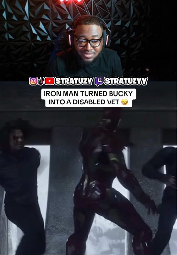 BRO GAVE BUCKY 100% DISABILITY 🤣 #fyp #explore #avengers #stratuzy #streameruniversity2026