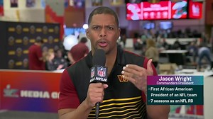 Commanders President Jason Wright talks team's QB situation on 'Super Bowl Live'