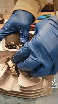 valve springs on predator 420 #bigblock #minibike #mechanic #builtnotbought