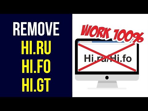 How to Remove Hi.Ru or Hi.Fo Virus Malware from All Browser 100% Works (tested on Google Chrome)