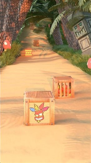 3D Game Environment Art #crashbandicoot #gameart #b3d #blendercycles #animation