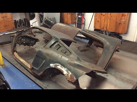 Cutting A 1965 Mustang Fastback In Half ( Part 2 )