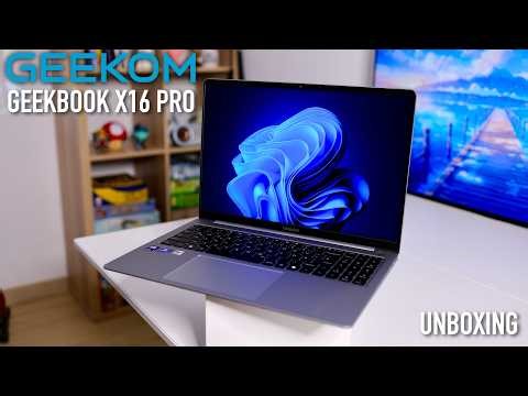 Unboxing the Geekom Geekbook X16 Pro Ultra 9 185H Laptop!