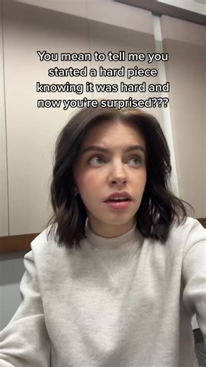 My confidence is overly high 💀 #classicalmusician #musicmajor #pianoperformancemajor #pianist #musicconservatory #practiceroom