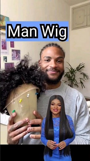 Men Wear Wigs Better 👏🏽❤️ Man Wig