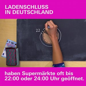 28K views · 898 reactions | Haben in deinem Land die Supermärkte am Sonntag geöffnet? Weißt du, wann die Läden in Deutschland schließen? Ida erklärt es dir. Mache Übungen zu diesem Video auf „Deutsch für dich“: https://bit.ly/2PFgbor | Goethe-Institut - Deutsch lernen | Facebook