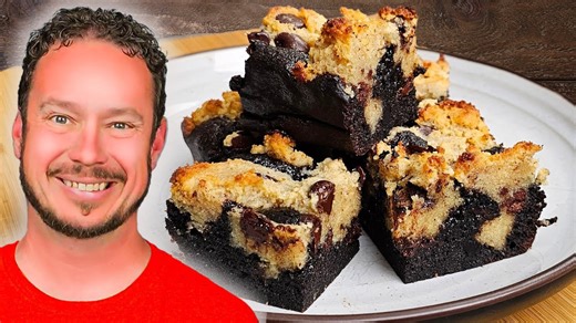 Keto Brookie Delight: A Low-Carb Brownie and Cookie Fusion