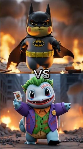 Pikachu Batman vs The Pokémon Villains 🦇⚡