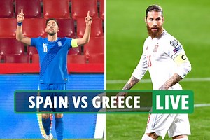 Spain vs Greece: Live stream, TV channel, kick-off time and team news