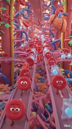journey of blood in human body