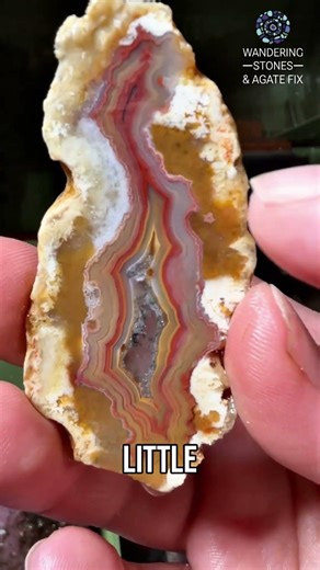 Amazing Colorful Stone Slice: Mesmerizing Cutting Machine Action!