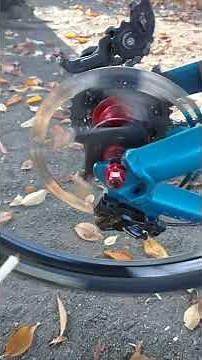 ディスクブレーキ指注意 #MTB #mtblife #bike