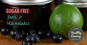 Sugar-free jams and marmalades