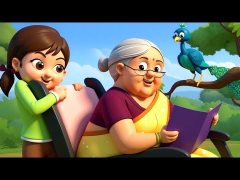 Nani Teri Morni Ko Mor Le Gaye | 3D Animated Rhymes | Hindi Poems for Children | Kids Learning