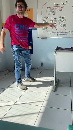 A inversa é simétrica ao eixo de simetria