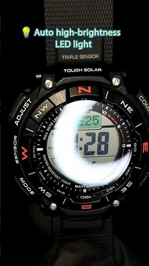 Casio Pro Trek PRG-340-1C – Tough Solar Adventure Watch! ⌚🔥