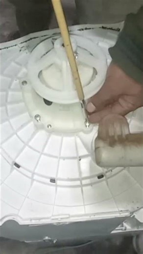 semi automatic washing machine gearbox replace