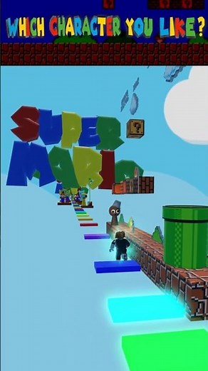 Which Sprunki is your favorite? (Mario Theme Roblox Run)