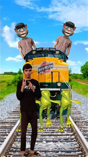 Thanos Alien Dance vs Gorilla 😱 Wait for End! 🚂 #viral #thanos #gorilla #comedy #trending #shorts