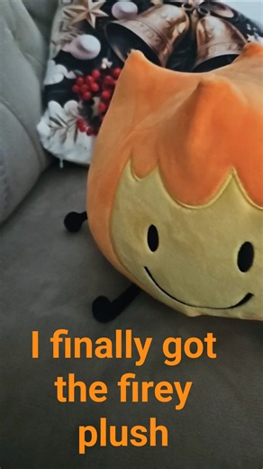 showing my firey plush