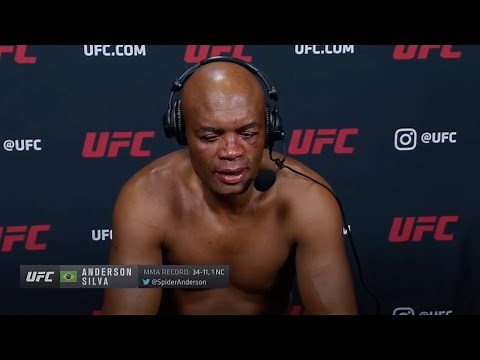 A última entrevista pós-luta da lenda Anderson Silva | UFC Vegas 12