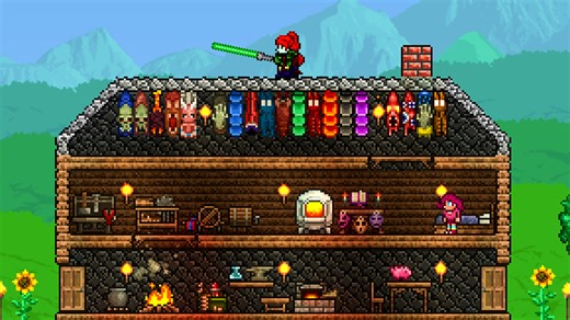 Terraria 1.4.5 upgrades its most fun weapon and adds a long-requested mode
