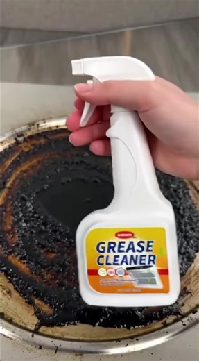 This might just be the most effective grease remover I've ever used. Take a look at this video—it might just help you!#kitchenessentials#kitchencleaning#degreaser#cleaninghack#tiktokmademebuyit