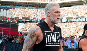 Kevin Nash had to calm 'overwhelmed' superstar down at WrestleMania 37