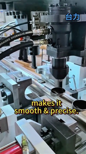 The Advanced Metal Tube Hole Punching Machine #machine #factory#tube #punching #punchingmachine