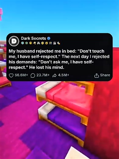 My husband rejected me in bed: