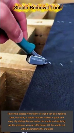Staple Removal Tool