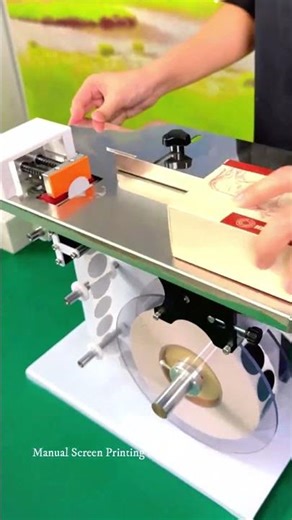 Semi Automatic Box Labeling Process