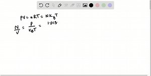 SOLVED:The number density of an ideal gas at STP is called the… | Numerade