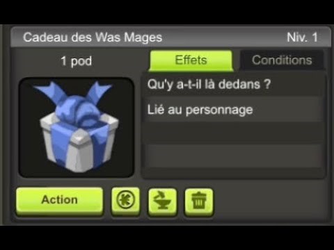 Comment Obtenir un Cadeau des Was Mages!(Commenté)(Dofus Touch)