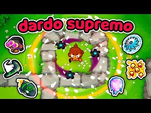 Fazendo o MACACO DARDO SUPREMO nesse mod de bloons 🤩👍