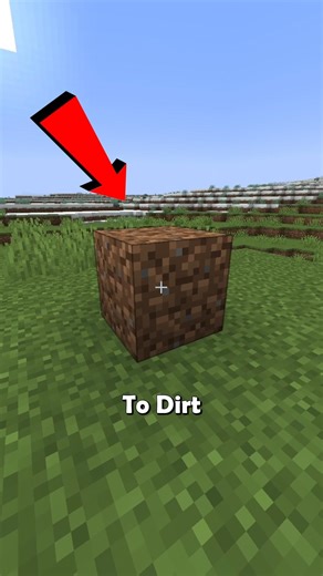 Dirt is the Usefull Block in Minecraft? 🤔