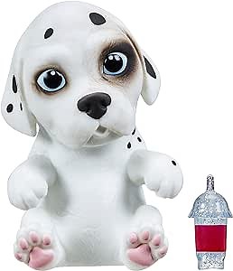 OMG Pets - Soft and Squishy Interactive Tactile Puppy Comes to Life, Cries and Eats - Dalmatian