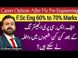 Career Options After FSc Pre-Engineering (60-70% Marks) | Your Future Pathways
