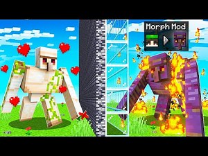 I CHEATED With The MORPH MOD in a Mob Battle!