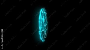 Environment Icon Rotate Around on black background use for earth together, recycling waste, growing plants and choosing renewable resources