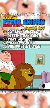 Ranking Peter Griffin Have a Pet in Family Guy