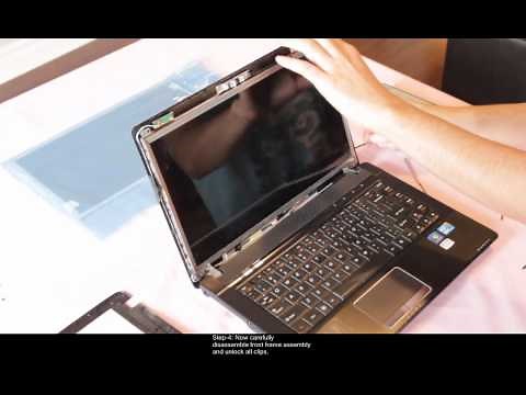 How to replace Lenovo G460 Screen