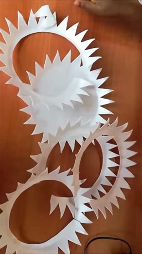 Thermocol plate flower...#artist #artandcraft