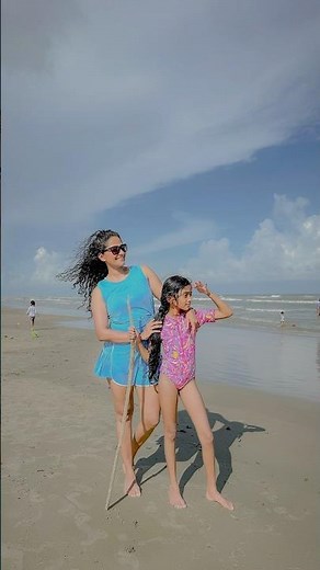 Beach Day ☀️🏖️🌊| Surfside Beach Texas #summertime #summervibes #summer2025