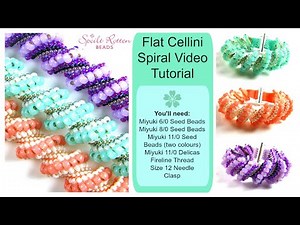 Flat Cellini Spiral Video Tutorial