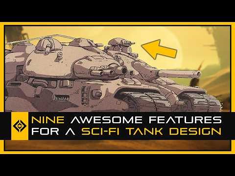 Nine Features for an Awesome Sci-Fi Tank Design