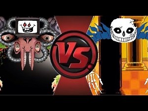 OMEGA FLOWEY VS ULTRA SANS IN A NUTSHELL