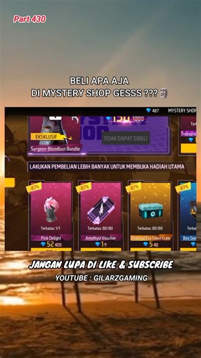Beli Apa Aja Mystery Shop???🗿#freefire #botakff #mulletff #short #topupantiscam #vcgamersff #ffhemat